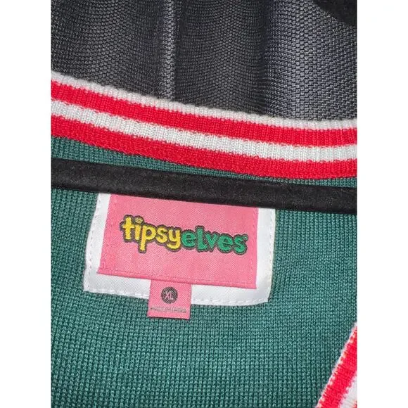 Ugly Christmas Sweater Xmas Size XL Tipsy Elves - Picture 2 of 3